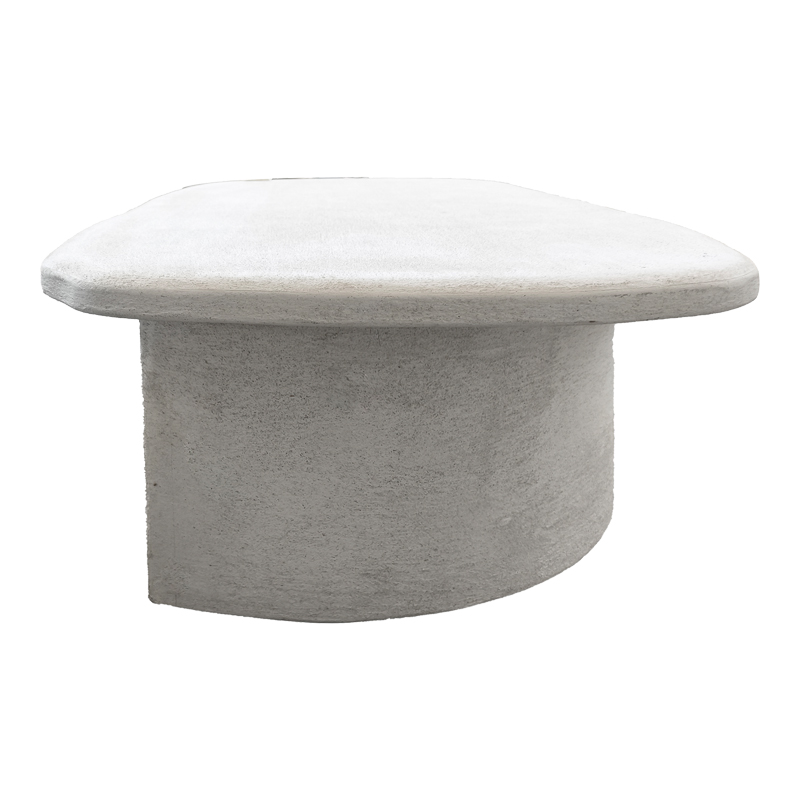 Tavolinë kafeje Verven pakoworld mdf e bardhë 120x60x32cm