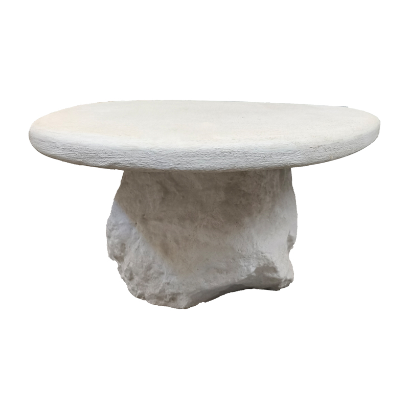 Tavolinë kafeje Zinol pakoworld mdf-polirezinë e bardhë 105x62x32cm