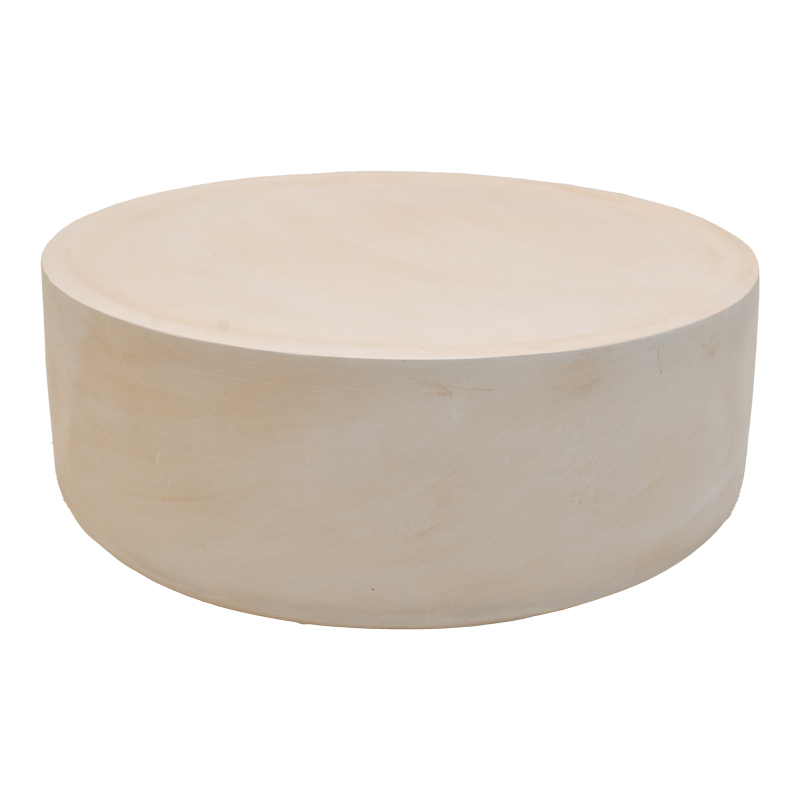 Tavolinë kafeje Ingendo pakoworld MGO krem D90x34cm