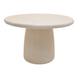 Tavolinë Cocedo pakoworld MGO krem D120x76cm