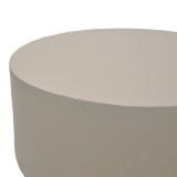 Tavolinë kafeje Tierra pakoworld gri e lehtë MGO D75x37cm