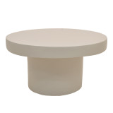 Tavolinë kafeje Umbra pakoworld MGO gri e lehtë D80x31.5cm