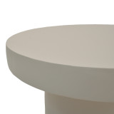Tavolinë kafeje Umbra pakoworld MGO gri e lehtë D80x31.5cm