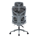 Karrige zyre ekzekutive Vigo pakoworld gri, rrjetë e zezë 52x70x118-124cm