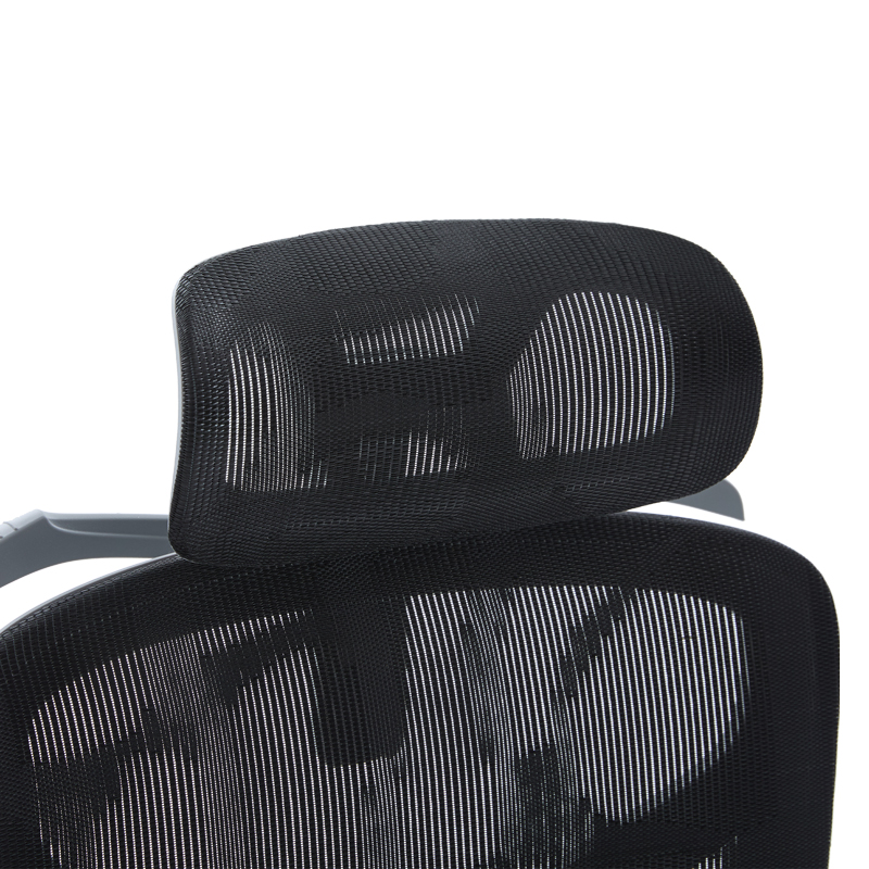 Karrige zyre ekzekutive Vigo pakoworld gri, rrjetë e zezë 52x70x118-124cm