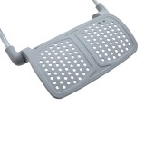 Karrige zyre ekzekutive Vigo pakoworld gri, rrjetë e zezë 52x70x118-124cm