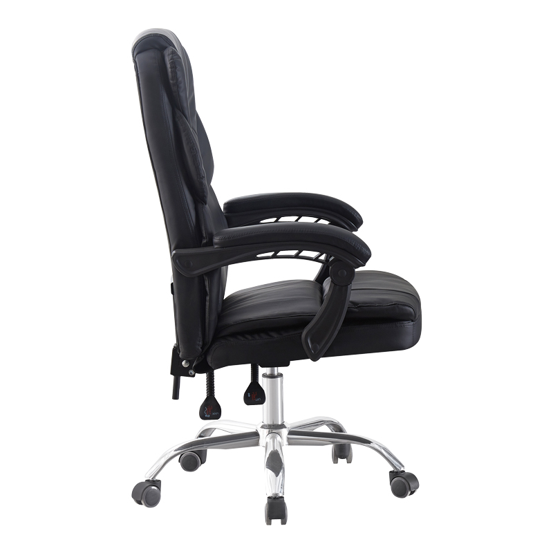 Karrige zyre drejtori Sanema pakoworld pu e zezë 62x67x112-122cm