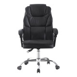 Karrige zyre drejtori Sanema pakoworld pu e zezë 62x67x112-122cm