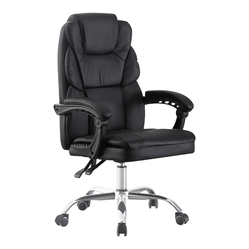 Karrige zyre drejtori Sanema pakoworld pu e zezë 62x67x112-122cm