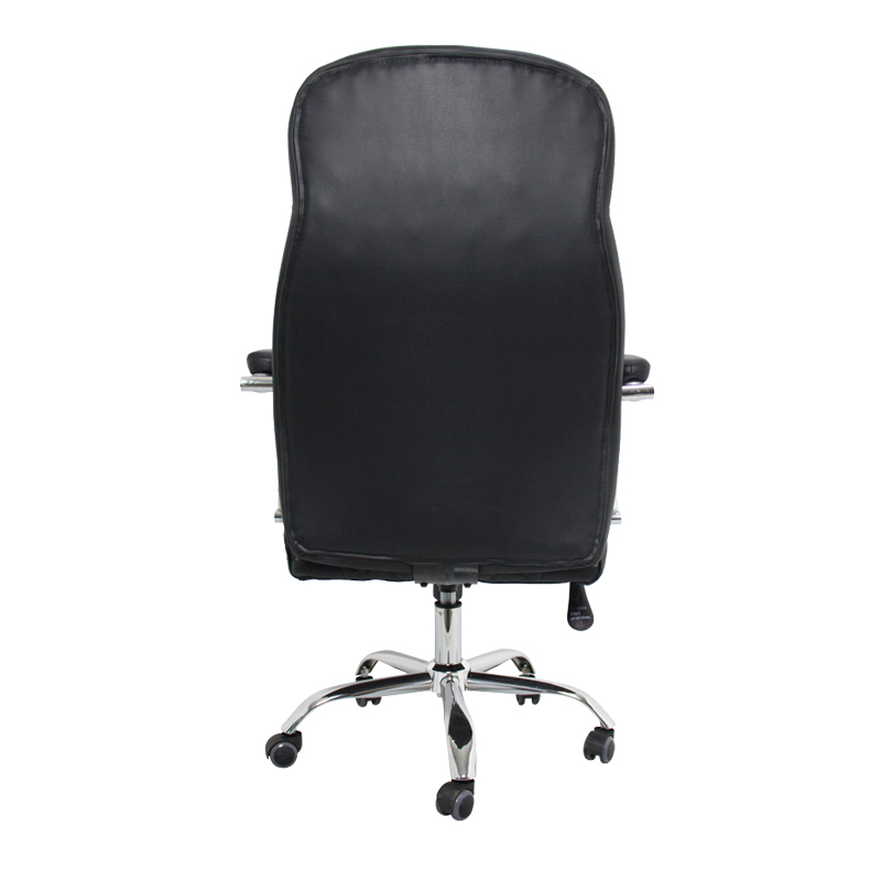 Karrige zyre menaxheri Stoldi pakoworld pu e zezë 62.5x70x113-121cm