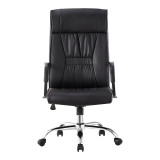 Karrige zyre menaxheri Biani pakoworld pu e zezë 56x70x107-115cm