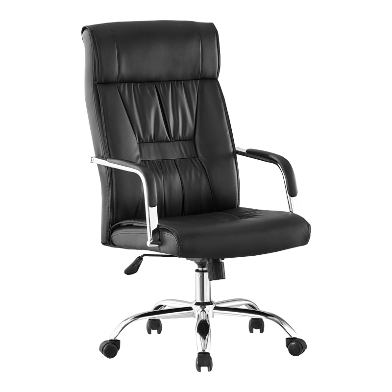 Karrige zyre menaxheri Biani pakoworld pu e zezë 56x70x107-115cm