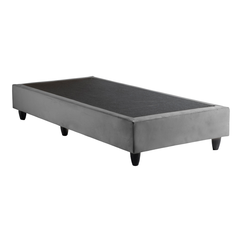 Baza krevati tek Pakda pakoworld kadife antracit 90x200cm