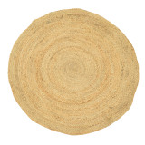 Qilim Solon pakoworld jute në ngjyrë natyrale D150cm