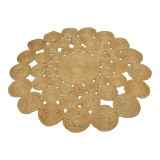 Qilim Lekta pakoworld jute në ngjyrë natyrale D150cm
