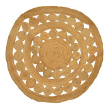 Qilim Venia pakoworld jute në ngjyrë natyrale D150cm