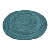 Qilim Bluar pakoworld petrol jute D150cm