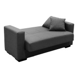 Divan shtrati Vox pakoworld dy vendesh me hapesire magazinimi cope gri 150x84x83cm