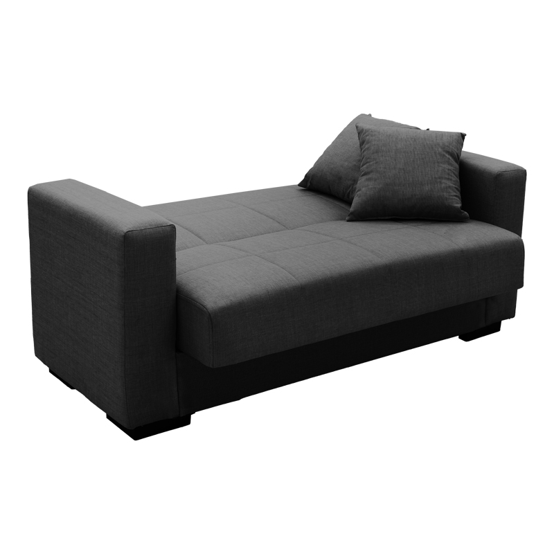 Divan shtrati Vox pakoworld dy vendesh me hapesire magazinimi cope antraçit 150x84x83cm