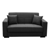 Divan shtrati Vox pakoworld dy vendesh me hapesire magazinimi cope antraçit 150x84x83cm