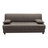 Divan shtrati tre vendesh Romina pakoworld me hapesire magazinimi cope kafe 180x75x85cm